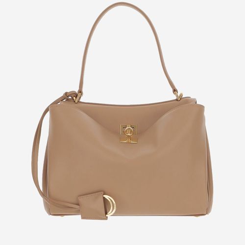 Cappuccino Leather Small Rodeo Handbag - Balenciaga - Modalova