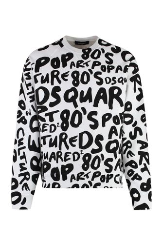 Cotton Crew-neck Sweatshirt - Dsquared2 - Modalova