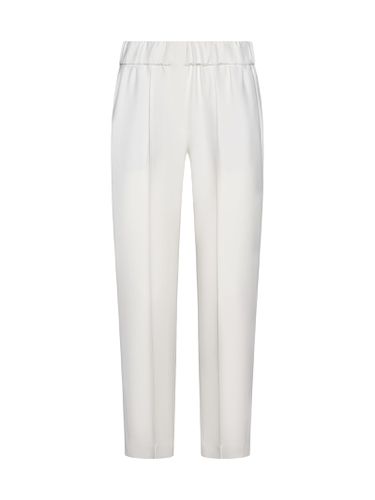 Elastic Waist Cropped Trousers - Brunello Cucinelli - Modalova