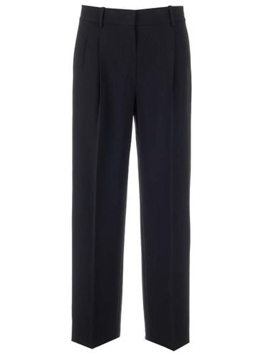 Theory Black Crepe Trousers - Theory - Modalova