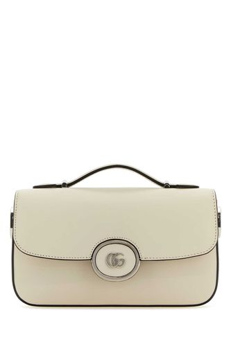 Ivory Leather Mini Petite Gg Handbag - Gucci - Modalova