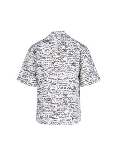 Marni scribble Bowling Shirt - Marni - Modalova