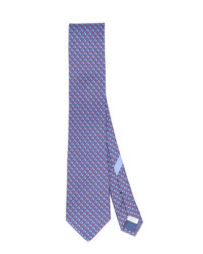 Salvatore Ferragamo Ties Blue - Ferragamo - Modalova