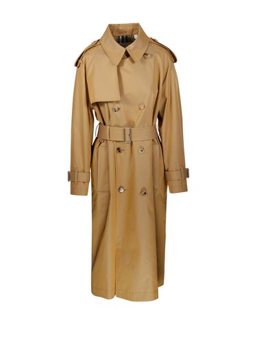 Kensington Heritage Double Breasted Belted Trench Coat - Burberry - Modalova