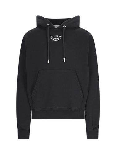 Bandana Half Arrow Over Hoodie - Off-White - Modalova