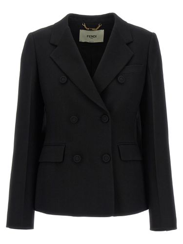 Fendi Double-breasted Blazer - Fendi - Modalova