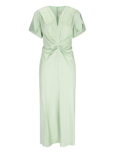 Victoria Beckham Draped Midi Dress - Victoria Beckham - Modalova