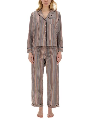 Striped Pattern Pajama Set - Paul Smith - Modalova