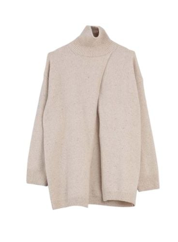 Turtleneck Open-front Sweater - Max Mara - Modalova