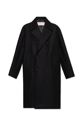 Double-breasted Long Sleeved Coat - Dries Van Noten - Modalova