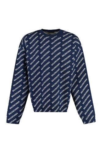 Long Sleeve Crew-neck Sweater - Balenciaga - Modalova