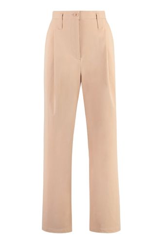 High-waist Wide-leg Trousers - Philosophy di Lorenzo Serafini - Modalova