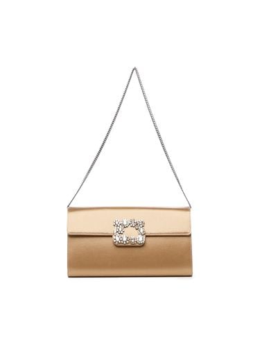 Efflorescence Satin Clutch Bag - Roger Vivier - Modalova