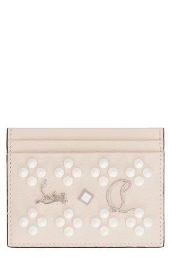 Kios Leather Card Holder - Christian Louboutin - Modalova