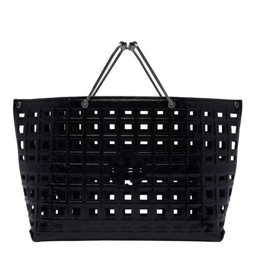 Croco Embossed Ella Market Handbag - Tory Burch - Modalova