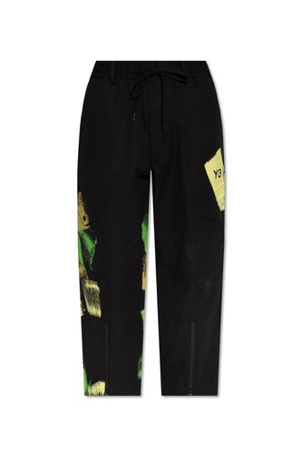 Graphic Printed Cargo Trousers Pants - Y-3 - Modalova