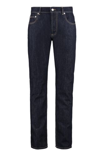 Pocket Slim Fit Jeans - Alexander McQueen - Modalova