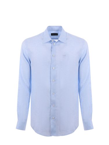 Emporio Armani Linen Shirt - Emporio Armani - Modalova