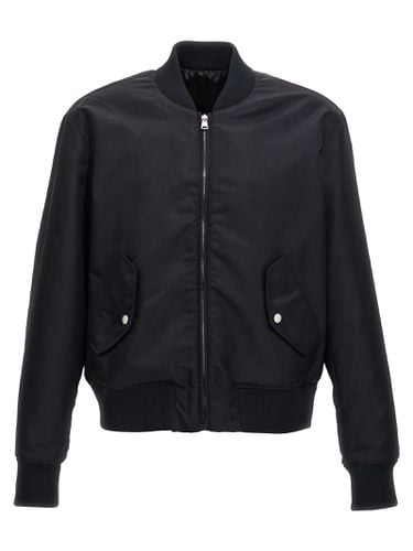 Dark Polyamide Bomber Jacket - Balmain - Modalova