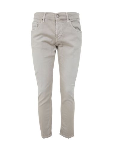Light Grey Mius Slim Fit Jeans - Dondup - Modalova
