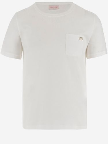 Vlogo Signature Cotton T-shirt - Valentino Garavani - Modalova