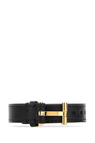 Tom Ford T-lock Leather Bracelet - Tom Ford - Modalova