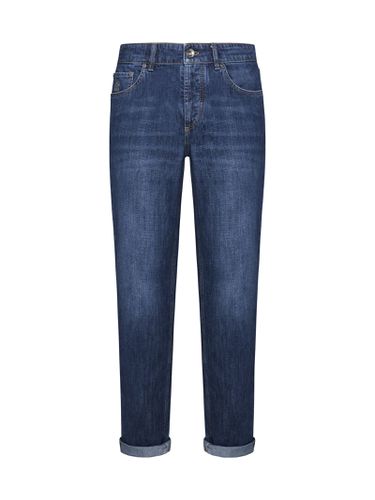 Logo Embroidery Jeans - Brunello Cucinelli - Modalova