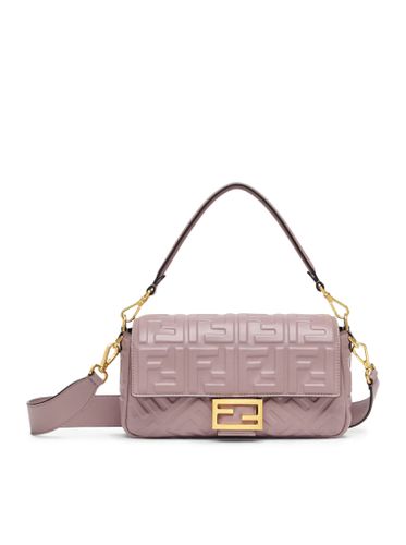 Fendi Mauve Pink Leather Baguette - Fendi - Modalova