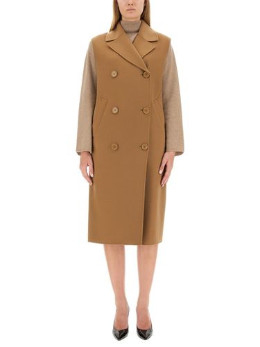 Double-breasted Sleeveless Coat - 'S Max Mara - Modalova