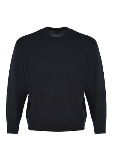 Sweater In Virgin Wool - Emporio Armani - Modalova