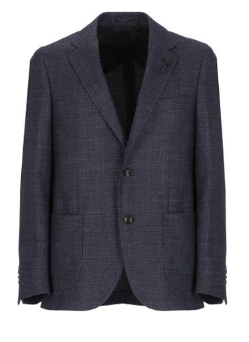 Lardini Wool And Silk Jacket - Lardini - Modalova