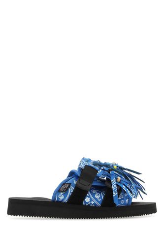 Alanui Printed Nylon Moto Slippers - Alanui - Modalova