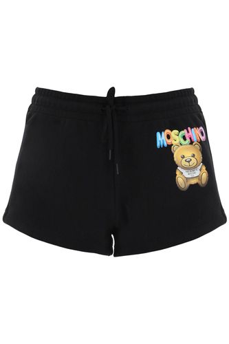 Moschino Logo Printed Shorts - Moschino - Modalova