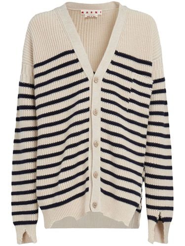 Marni Striped Fisherman Cardigan - Marni - Modalova