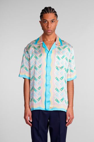 Casablanca Shirt In Multicolor Silk - Casablanca - Modalova