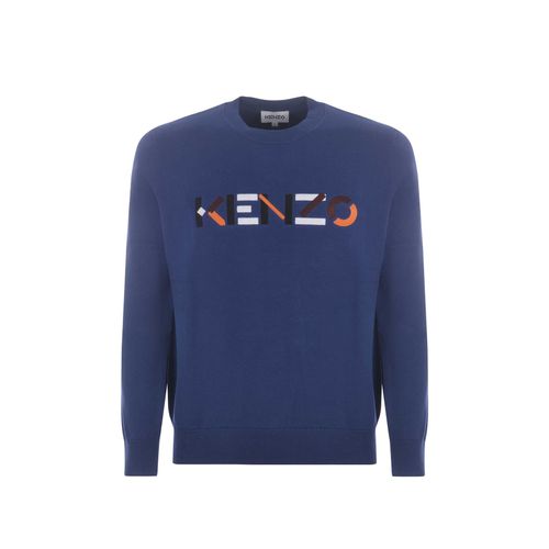 Kenzo Cotton Logo Sweater - Kenzo - Modalova