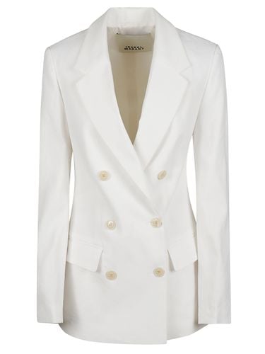Double Breasted Blazer With Golden Buttons - Isabel Marant - Modalova