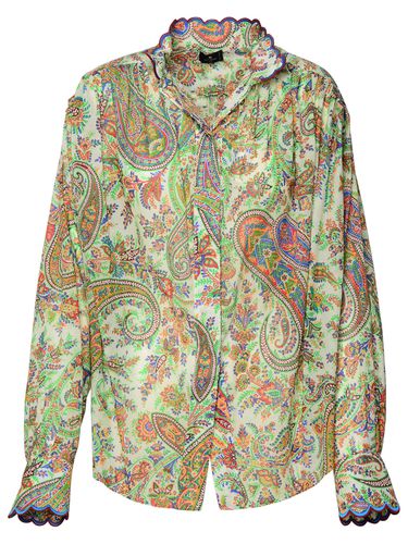 Etro Multicolor Cotton Shirt - Etro - Modalova