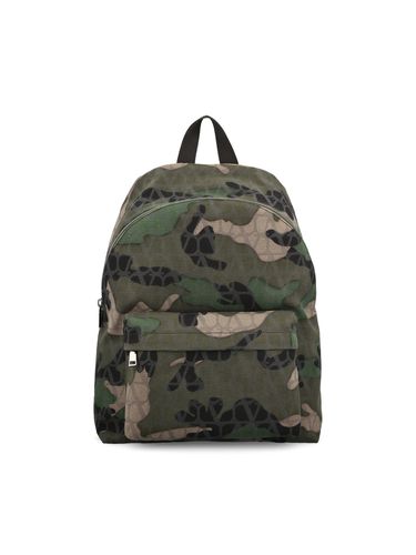 All-over Patterned Zip-up Backpack - Valentino Garavani - Modalova