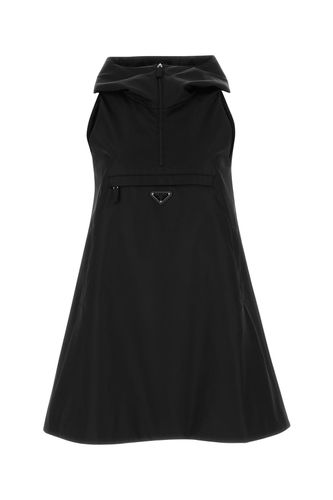 Prada Black Re-nylon Mini Dress - Prada - Modalova