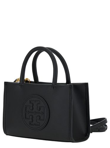 Mini Ella Tote Bag With Embossed Logo In Eco-leather Woman - Tory Burch - Modalova