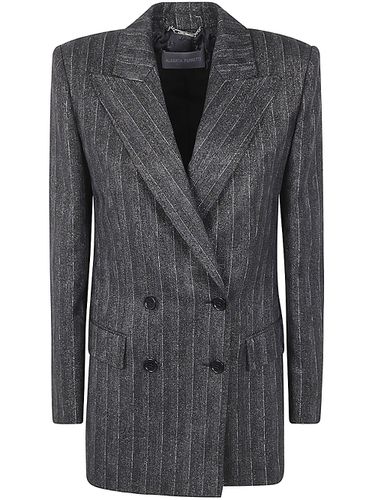 Lurex Jacket Double Breasted - Alberta Ferretti - Modalova