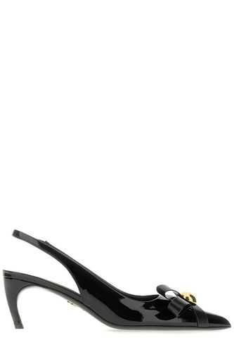 Bow Detailed Slingback Pumps - Ferragamo - Modalova