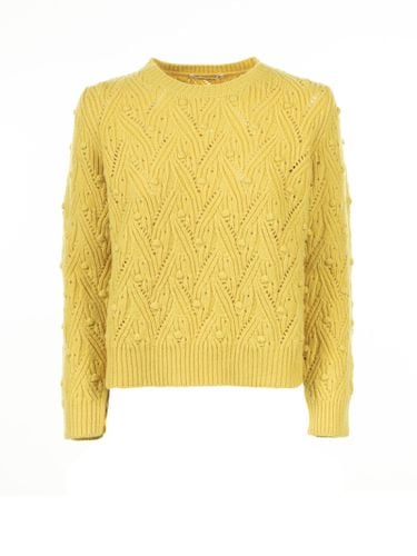 Kangra Yellow Crewneck Sweater - Kangra - Modalova