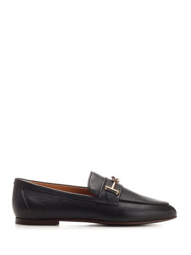 Tod's Leather Loafers With Bow - Tod's - Modalova