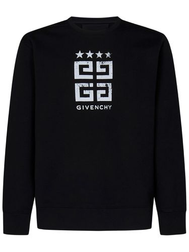 Logo Printed Crewneck Sweatshirt - Givenchy - Modalova