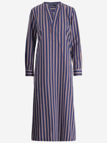 Striped Cotton Long Dress - Polo Ralph Lauren - Modalova