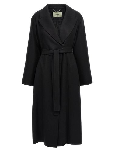 Fendi Wool Coat - Fendi - Modalova