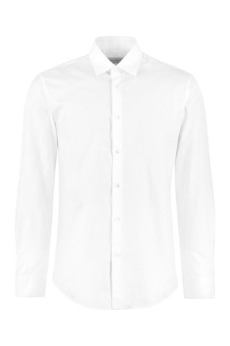 Gancini Printed Buttoned Shirt - Ferragamo - Modalova