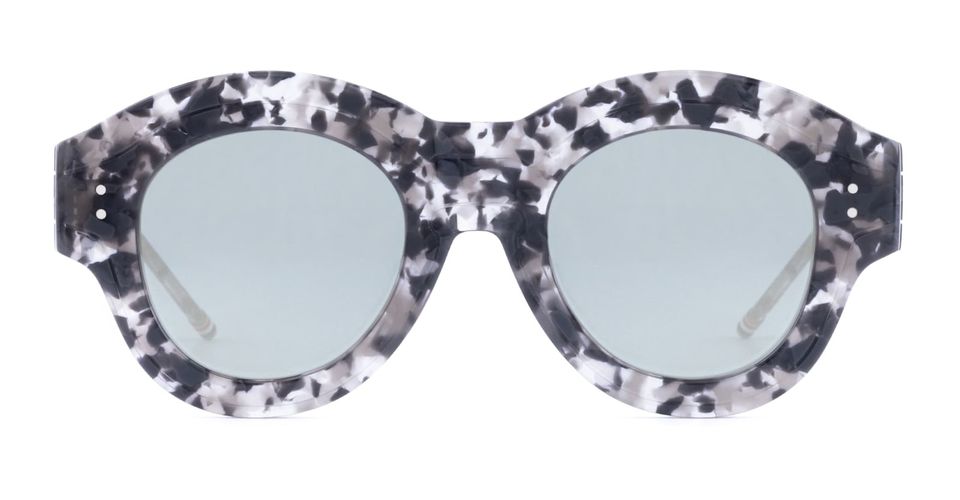 Round - Dark Grey Sunglasses - Thom Browne - Modalova